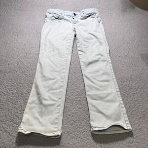 Rich & Skinny It's a Feeling Jeans Light Blue Denim Size 28 Women's Pocket‎ Zip